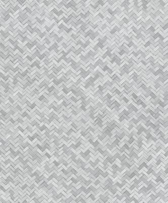 Noordwand Botanica Behang met rotan vlechtwerk 33314