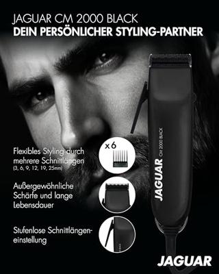 Jaguar Electro CM 2000 Black Clipper 1Stuks