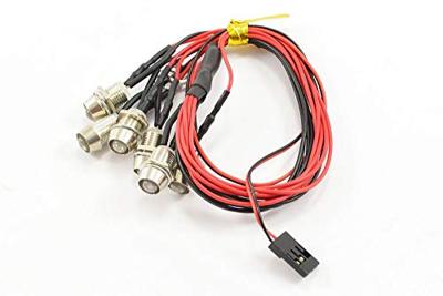 Fastrax Verlichting set met aluminium houders & 6 LEDs - Wit