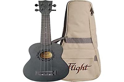 Flight Natural Series NUS310 Blackbird sopraan ukelele met gigbag