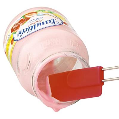 Westmark pannenlikker 22.5 cm rood/rvs