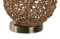 Bureaulamp Home ESPRIT Bruin Beige Gouden Natuurlijk 50 W 220 V 33 x 33 x 60 cm - thumbnail