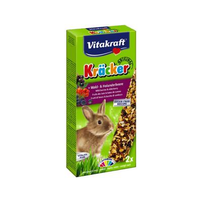 bosbes/vlierbes-kracker dwergkonijn 2in1 Gebr. de Boon Vitakraft - Vitakraft bosbes/vlierbes-kracker dwergkonijn 2in1 Gebr. de Boon Vitakraft - Vitakraft