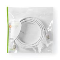 Cat 8.1 S/FTP-Netwerkkabel | RJ45 Male naar RJ45 Male | 5,0 m | Wit - thumbnail