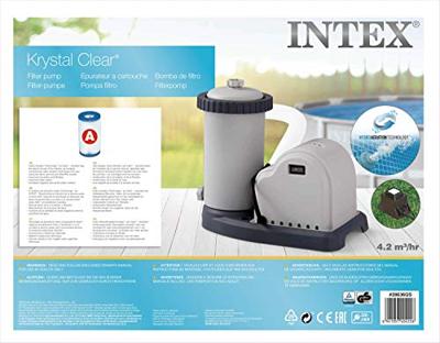 Intex 28636GS Krystal Clear Filterpomp 5678L 12V