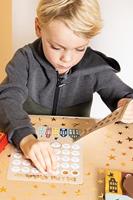 Folat BV Sinterklaas aftelkalender met stickers welkom sint & piet - thumbnail