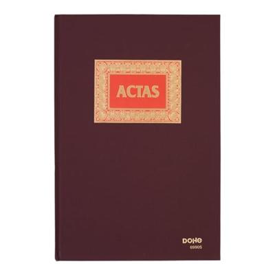 Notulenboek DOHE 09905 100 Lakens Bordeaux A4