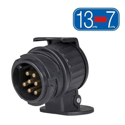 AS Schwabe 60439 Aanhangeradapter [Stekker, 13-polig - Stekker, 7-polig]
