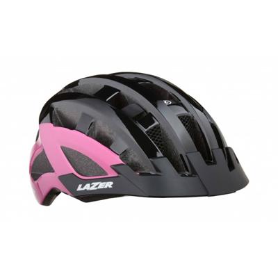 Lazer Petit DLX Helm Net+led+MIPS Zwart / Roze Lazer Petit DLX Helm Net+led+MIPS Zwart / Roze