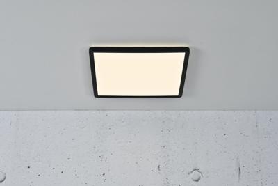 Nordlux 2015066103 Oja Square 29 LED-plafondlamp LED LED 14.5 W Zwart Nordlux 2015066103 Oja Square 29 LED-plafondlamp LED LED 14.5 W Zwart