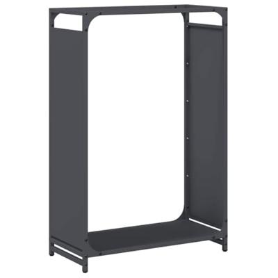 VidaXL Brandhoutrek 60x28x90 cm koudgewalst staal antraciet VidaXL Brandhoutrek 60x28x90 cm koudgewalst staal antraciet