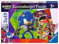 Ravensburger - sonic prime legpuzzel 3x49st. - thumbnail