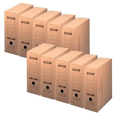 Leitz 60860000 tijdschriftenhouder Karton Bruin | 10 stuks