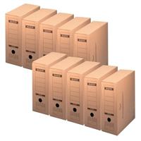 Leitz 60860000 tijdschriftenhouder Karton Bruin | 10 stuks - thumbnail