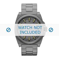 Diesel horlogeband DZ1615 Roestvrij staal (RVS) Grijs 24mm - thumbnail