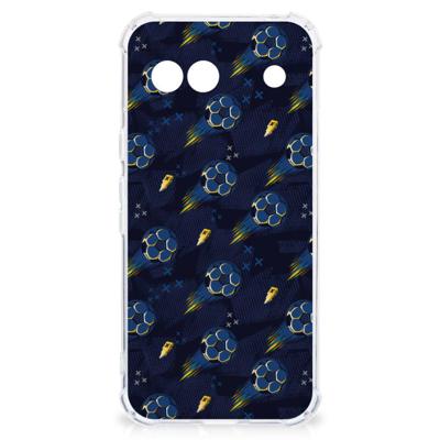 Doorzichtige Silicone Hoesje voor Google Pixel 8A Voetbal Doorzichtige Silicone Hoesje voor Google Pixel 8A Voetbal