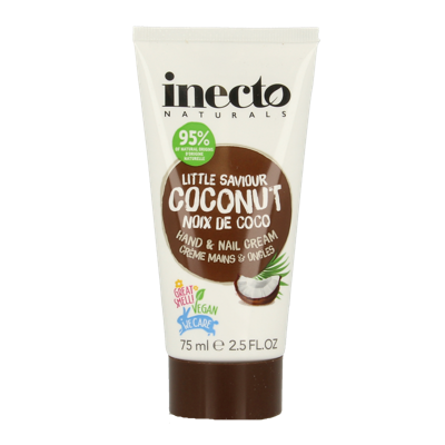 Inecto Naturals Coconut hand & nagelcreme 75 Milliliter