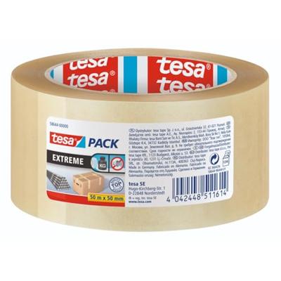 tesa EXTREME 58644-00000-00 Pakband tesapack Transparant (l x b) 50 m x 50 mm 1 stuk(s) tesa EXTREME 58644-00000-00 Pakband tesapack Transparant (l x b) 50 m x 50 mm 1 stuk(s)