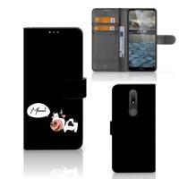 Nokia 2.4 Leuk Hoesje Cow - thumbnail