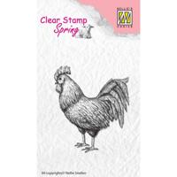 Nellie's Choice • spring clear stempels rooster - thumbnail