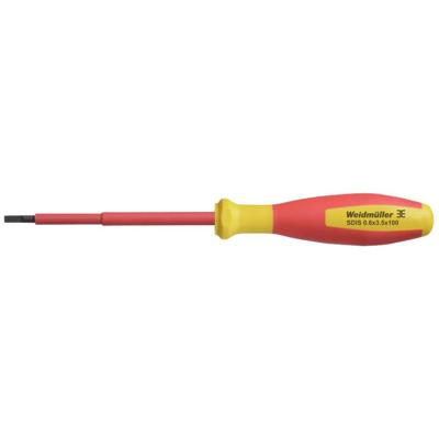 Weidmüller SDIS 0.6X3.5X100 Platte schroevendraaier Kopbreedte: 3.5 mm Koplengte: 100 mm