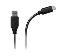 Azuri USB-C 3.1 naar USB (type-A) kabel 1,0 m datakabel zwart (AZCABUSBC-BLK) - thumbnail