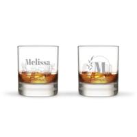 Tumbler glas graveren - 2 stuks - thumbnail