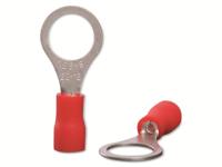 Quadrios 22C444 Ringkabelschoen Dwarsdoorsnede (max.): 1.5 mm² Schachtdiameter: 8.5 mm Deels geïsoleerd Rood 1 set(s) - thumbnail