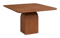 LABEL51 Eetkamertafel Ingo - Nature Smooth - Mangohout - 140 cm - Vierkant - thumbnail