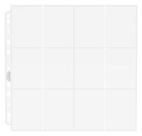 Ultimate Guard 24-Pocket QuadRow Pages Side-Loading (10) - Transparent - thumbnail