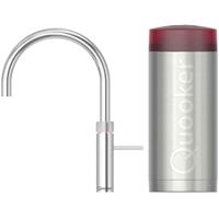 Quooker Fusion Round Keukenkraan Set - Kokend Warm- en Koud Water - Chroom - Inclusief COMBI+ Reservoir - thumbnail
