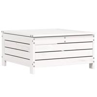 7-delige Loungeset massief grenenhout wit - thumbnail