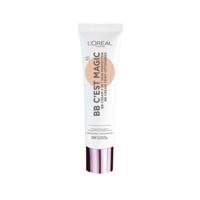 L’Oréal Paris Make-Up Designer BB C'est Magic BB Cream 02 Light met Hydraterend Vijg-extract en Antioxidanten - 3 stuks voordeelverpakking - Gekleurde Dagcrème met SPF 20 met een natuurlijke, lichte dekking - 30 ml - thumbnail