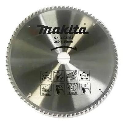 Makita Afkortzaagblad voor Multimaterial | Standaard | Ø 260mm Asgat 30mm 80T - D-65648