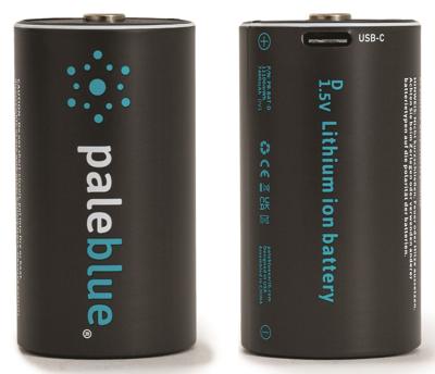 Paleblue Oplaadbare D batterij (mono) Li-ion 7400 1.5 V 2 stuk(s)