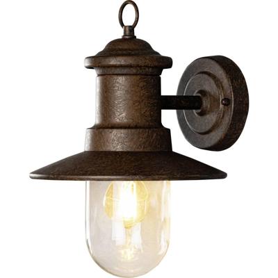 Wandlamp Napoli E27 60W 30,5x24,5x22 cm roest Konstsmide - Konstsmide
