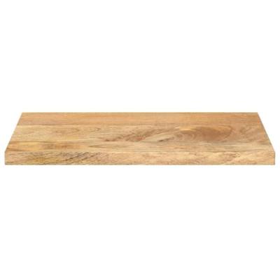 Tafelblad rechthoekig 50x30x2,5 cm massief mangohout