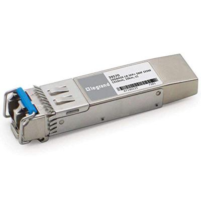 C2G HP JD094B Compatibele 10GBase-LR SFP+ zendontvangmodule met digitale optische bewaking (Single-Mode, 1310nm, 10km, LC, DOM) - TAA-conform