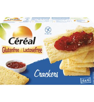 Cereal Crackers Glutenvrij Lactosevrij Cereal Crackers Glutenvrij Lactosevrij