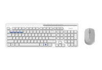 Rapoo 8100M UI-W Toetsenbord Wit - thumbnail