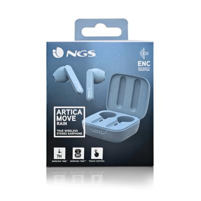 Oordopjes met microfoon NGS ARTICAMOVERAIN Blauw - thumbnail
