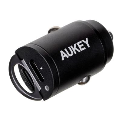 AUKEY CC-A4 oplader voor mobiele apparatuur Zwart Auto