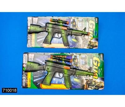 Geweer met ratel frictie