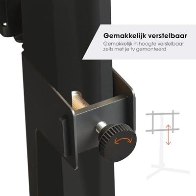 Vogel&apos;S TVS 3690 tv vloerstandaard TV standaard Zwart