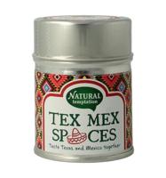 Natural Temptation Tex Mex spices blikje bio 40 Gram - thumbnail