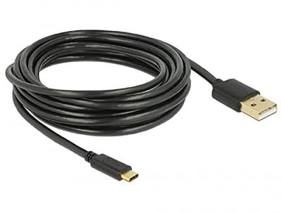 Delock 83669 USB 2.0-kabel Type-A naar Type-C 4 m