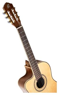 Ortega Family Series Pro RCE141NT-L Guitar E/A linkshandige klassieke gitaar met gigbag