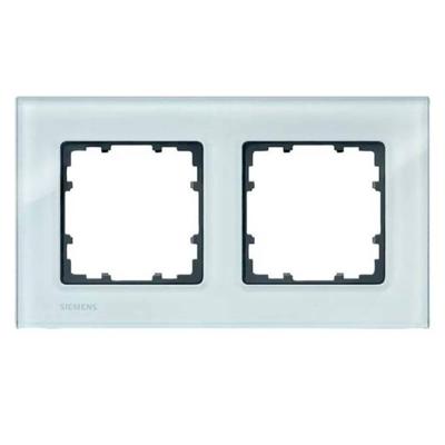 Siemens 5TG12020 Frame 2-voudig Delta Glas Schakelmateriaal 1 stuk(s)