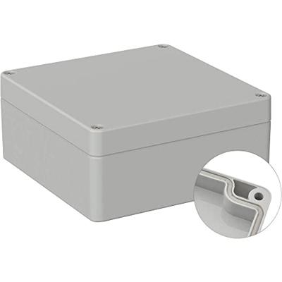 TRU COMPONENTS TC-9065616 Industriële behuizing 122 x 120 x 55 ABS Grijs-wit (RAL 7035) 1 stuk(s)