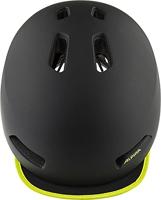 Alpina sports urban helm brooklyn 57-61 mat zwart/geel - thumbnail